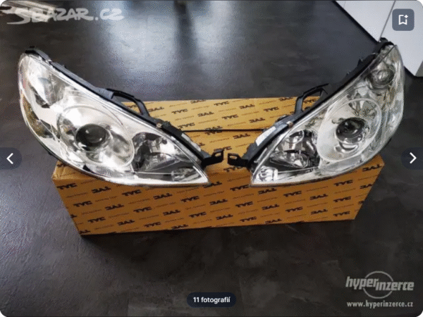 NOVÁ SVĚTLA PEUGEOT 407 / S ČOČKOU / ZÁRUKA 2 ROKY - Image 2